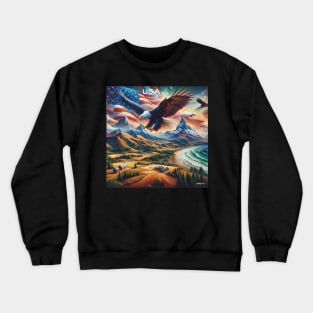 USA is Beautiful . Crewneck Sweatshirt